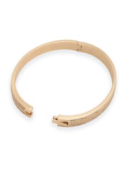Lauren Ralph Lauren Gold Lauren Ralph Lauren Gold Pavé Herringbone Hinge Bangle - Image 2 of 3