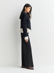 Free People Black Cloud Nine Blazer - Image 3 of 5