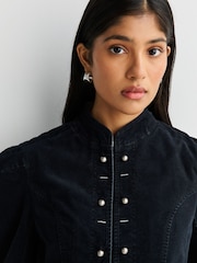Free People Black Cloud Nine Blazer - Image 5 of 5