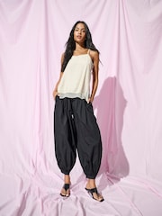 JDY Cotton Balloon Trosuers - תמונה 1 מתוך 3