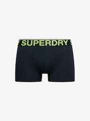 Superdry Blue Trunks 3 Pack - Image 3 of 7
