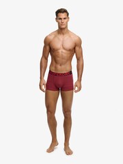 SUPERDRY Red Trunk Triple Pack - Image 4 of 7