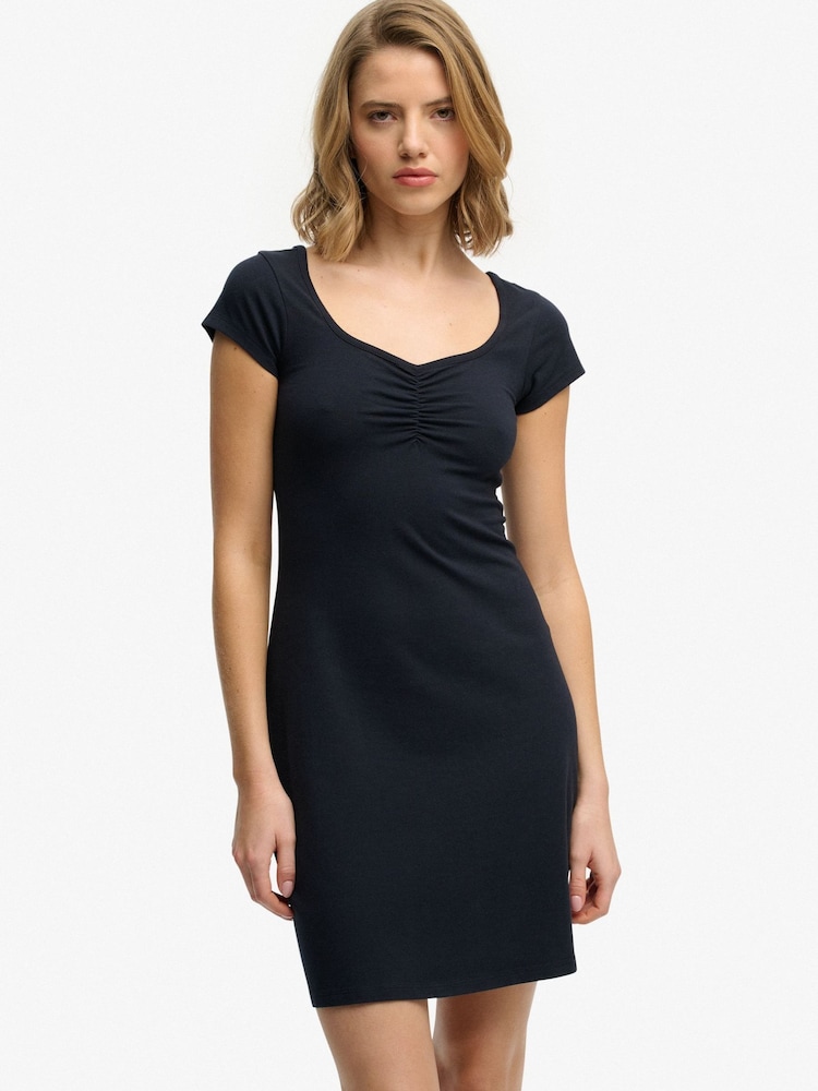 SUPERDRY Sweetheart Jersey Mini Dress - 6的图像1｝