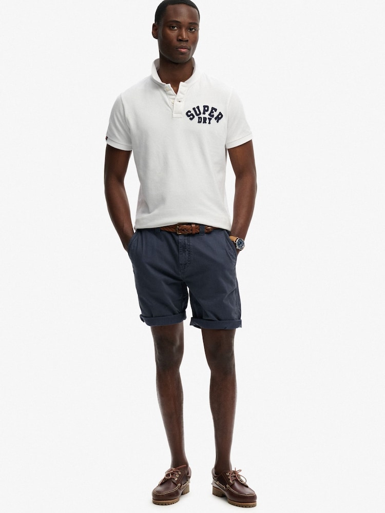 SUPERDRY Blue SUPERDRY Utility Chino Shorts - Image 5 of 5