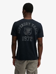 SUPERDRY Blue Vintage Prep Relaxed Pocket T-Shirt - Image 3 of 7