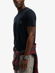 SUPERDRY Blue Vintage Prep Relaxed Pocket T-Shirt - Image 5 of 7