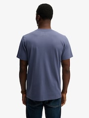 Синий - Свободная футболка Superdry Outdoors Mountain - Изображение 3 6