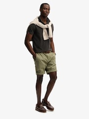SUPERDRY Green Utility Chino Shorts - Image 2 of 5