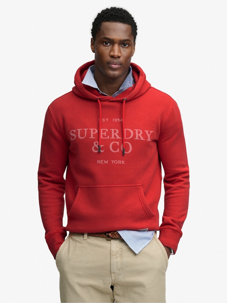 Superdry 1954 Company Relaxed Hoodie - Bild 1 von 7