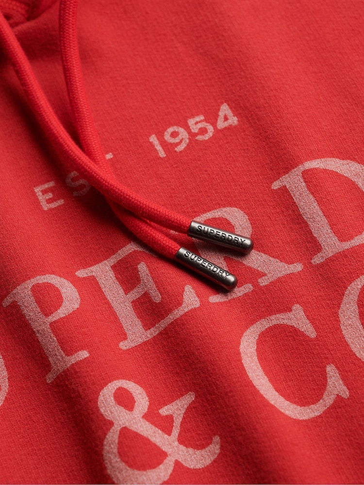 Superdry 1954 Company Relaxed Hoodie - Bild 7 von 7