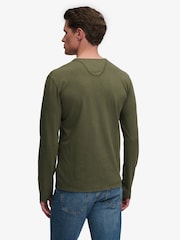SUPERDRY Slub Long Sleeve Jersey Grandad Top - Изображение 2 7