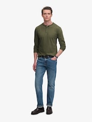 SUPERDRY Slub Long Sleeve Jersey Grandad Top - Изображение 4 7