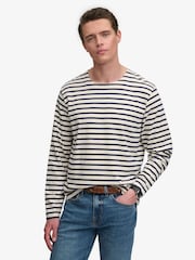 متجر Superdry​​​​​​​ التجاري - بلوزة كم طويل مقلمة - Image 2 of 7