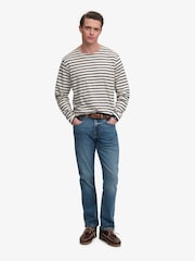 متجر Superdry​​​​​​​ التجاري - بلوزة كم طويل مقلمة - Image 4 of 7