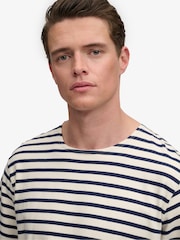 متجر Superdry​​​​​​​ التجاري - بلوزة كم طويل مقلمة - Image 5 of 7