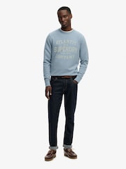 SUPERDRY Blue Coastal Relaxed Sweatshirt - Image 3 of 7