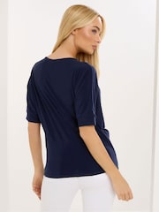 Star by Julien MacDonald Blue ITY Top - Image 3 of 6