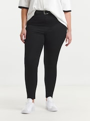 Simply Be Black Black Skinny Leggings - Image 1 of 4