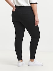 Simply Be Black Black Skinny Leggings - Image 3 of 4