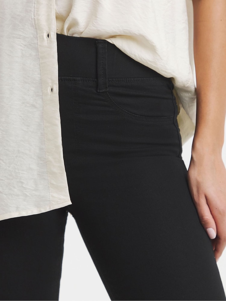 Simply Be Black Black Skinny Leggings - Image 4 of 4