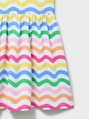 Crew Clothing Pink Everyday Printed Jersey Dress - Image 3 of 3