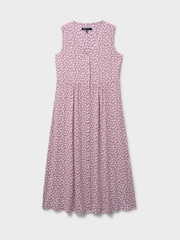 Crew Clothing Pink Alyssa Sleeveless Jersey Dress - Image 5 of 5