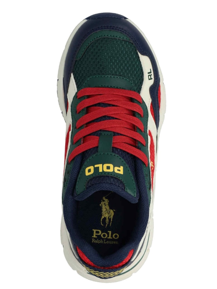 Polo Ralph Lauren Red Trackster 275 Trainers - Image 2 of 10 Polo Ralph Lauren Red Trackster 275 Trainers - Image 2 of 10