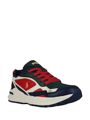Polo Ralph Lauren Red Trackster 275 Trainers - Image 3 of 10