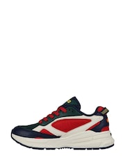 Polo Ralph Lauren Red Trackster 275 Trainers - Image 6 of 10