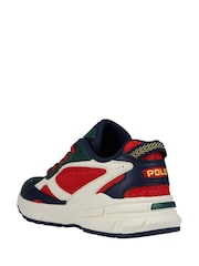 Polo Ralph Lauren Red Trackster 275 Trainers - Image 7 of 10