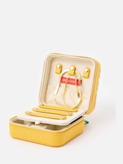 Oliver Bonas Yellow Cherries Crochet Jewellery Box - Image 3 of 6