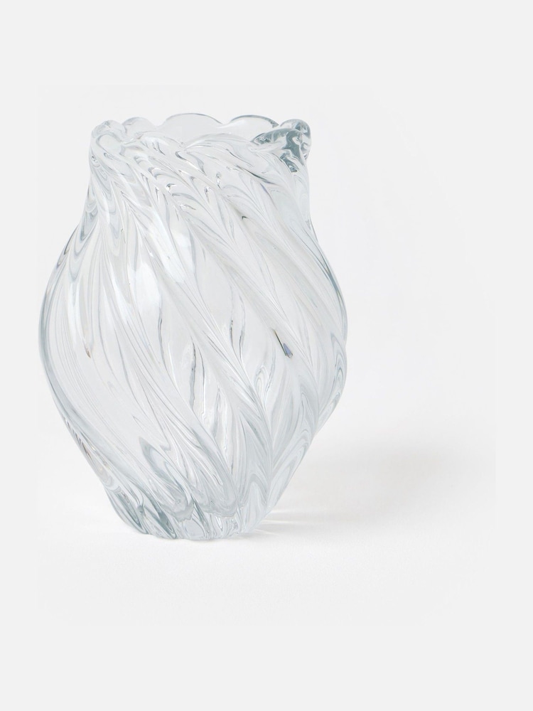 Oliver Bonas Clear Basa Clear Glass Vase - Image 1 of 5