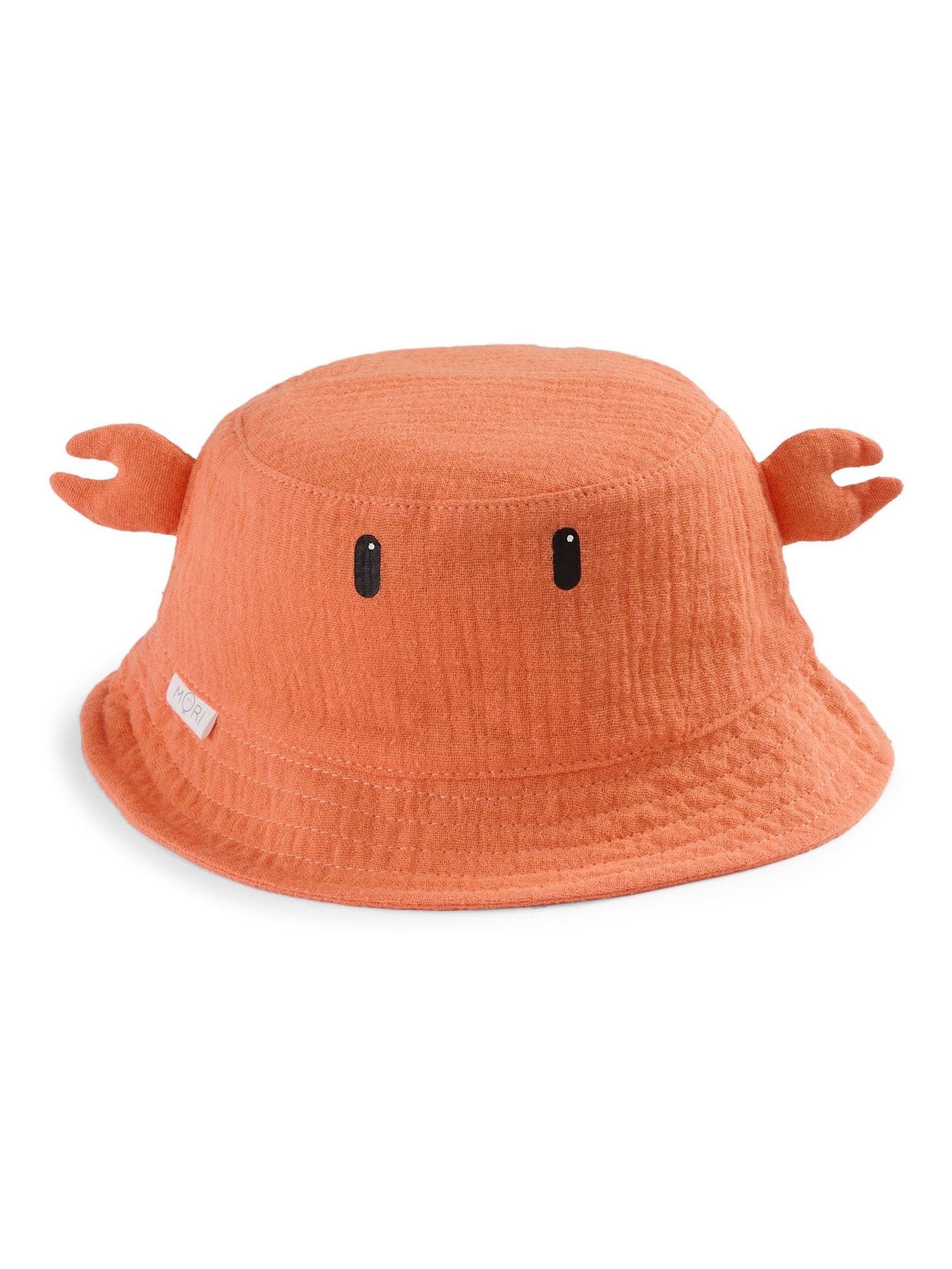 Buy MORI Orange Coral Crab Comfy Bucket Hat from the Next UK