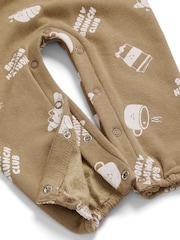 MORI Cream Brunch Club Oversized Dungarees - Image 3 of 3