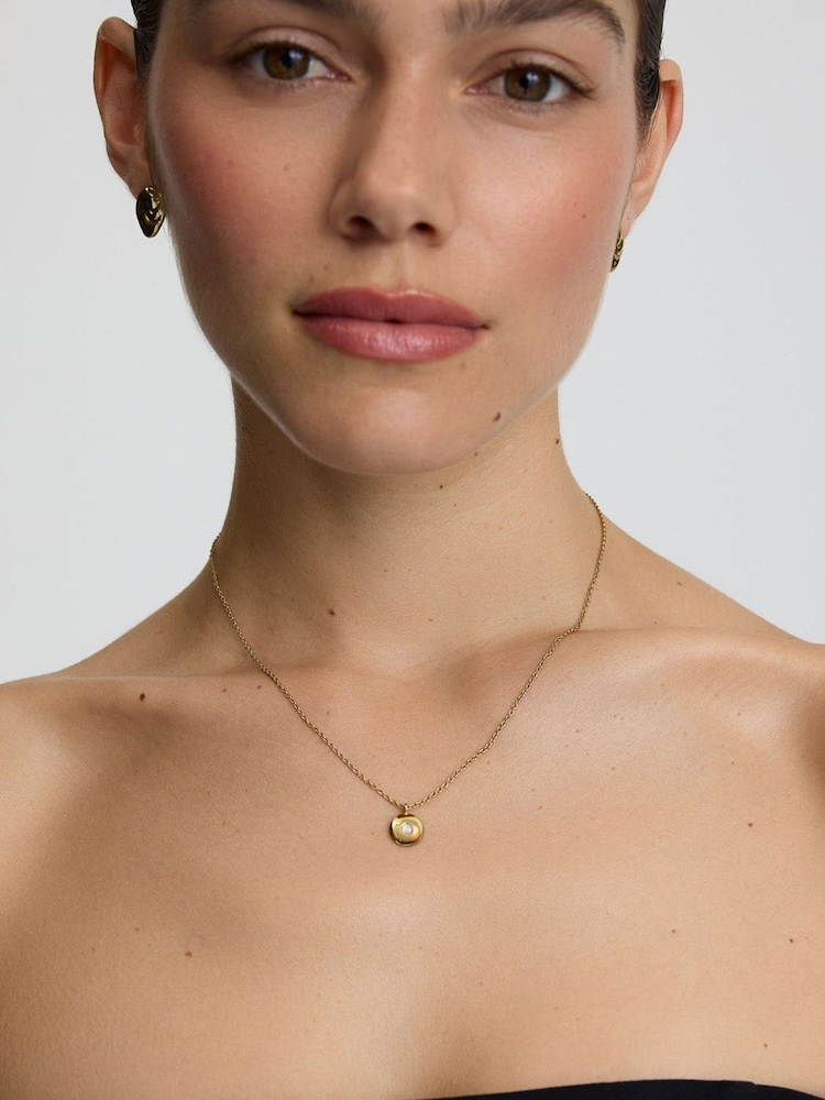 D.Louise Gold Tone Birthstone Necklace - Image 1 of 6
