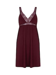 Hunkemoller Red Jersey Slip Dress - Image 4 of 5