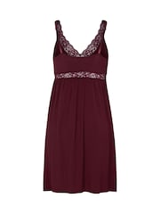 Hunkemoller Red Jersey Slip Dress - Image 5 of 5
