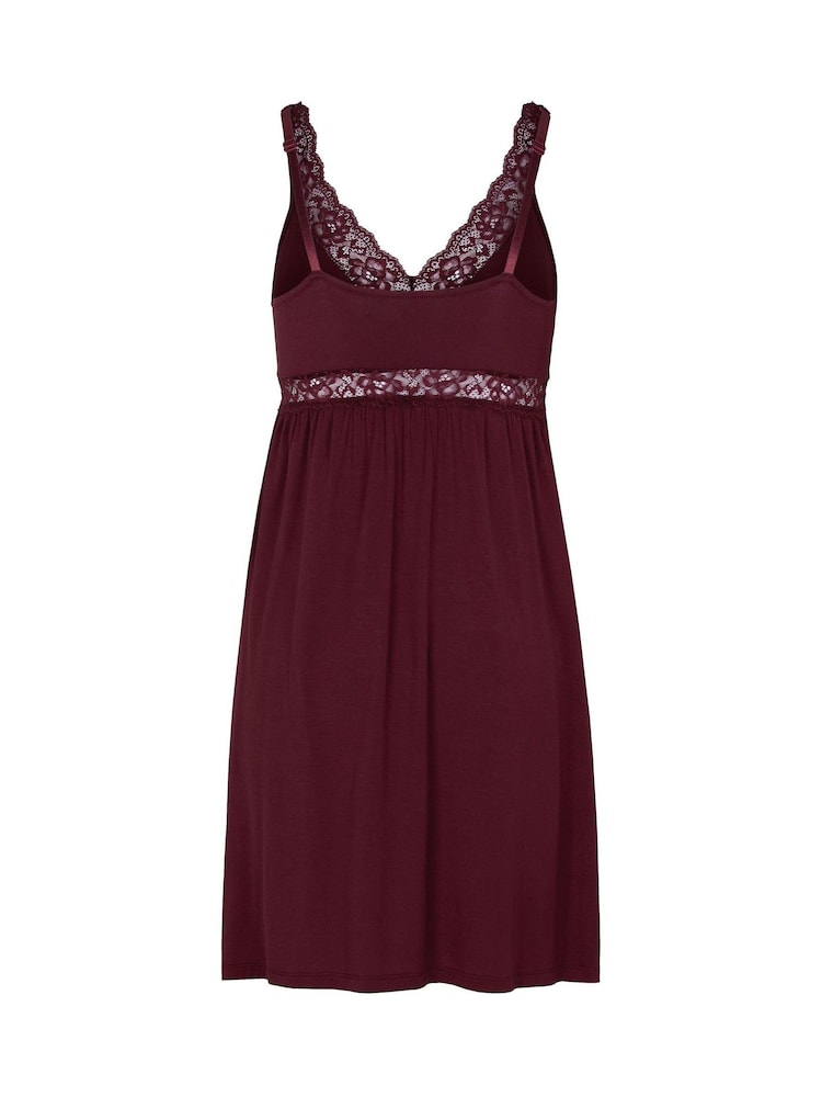 Hunkemoller Red Jersey Slip Dress - Image 5 of 5