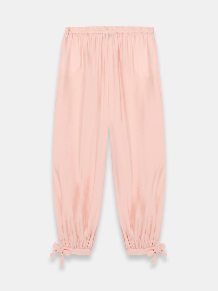 Mint Velvet Pink Balloon Leg Trousers - Image 7 of 7