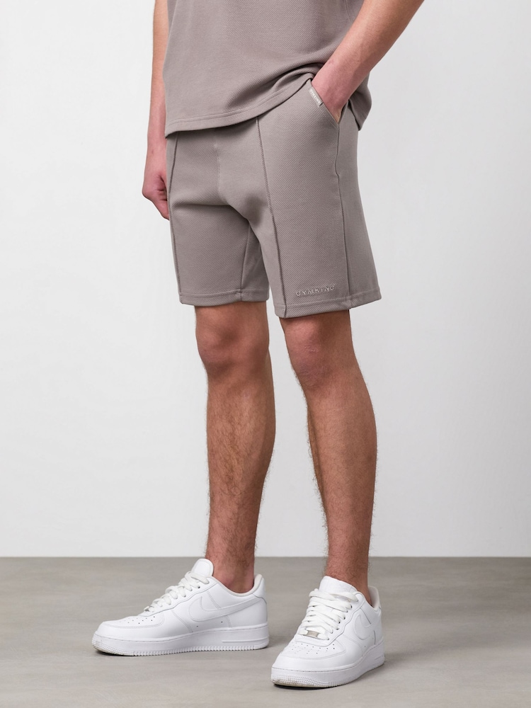 رمادي - Gym King Junior Portals Texture Shorts - Image 3 of 3