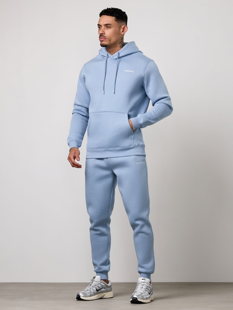 Gym King Blue Fundamental Linear Hoodie - Image 1 of 3