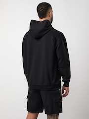 Gym King Black Linear Travel Full Zip Hoodie - Image 2 of 3