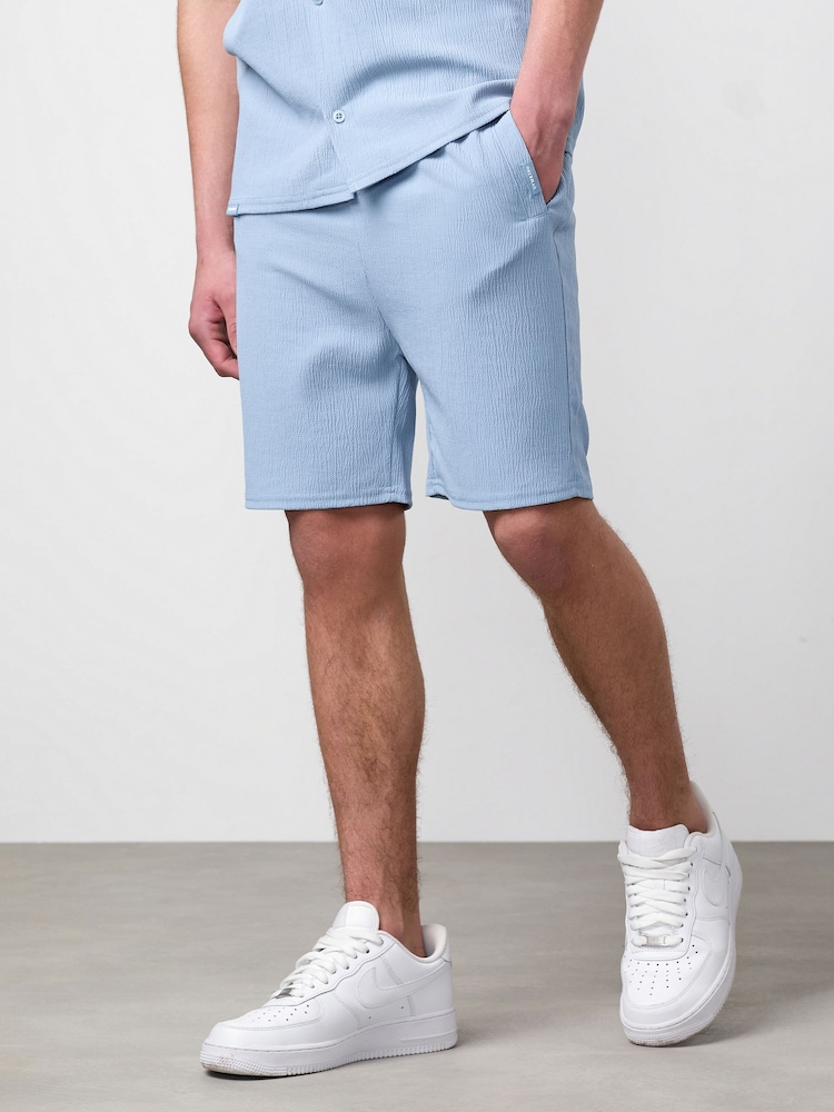 Gym King Blue Junior Signature Woven Shorts - Image 3 of 3