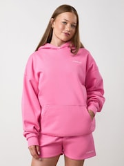 Gym King Pink 365 Relaxed Fit Hoodie - Image 3 of 3
