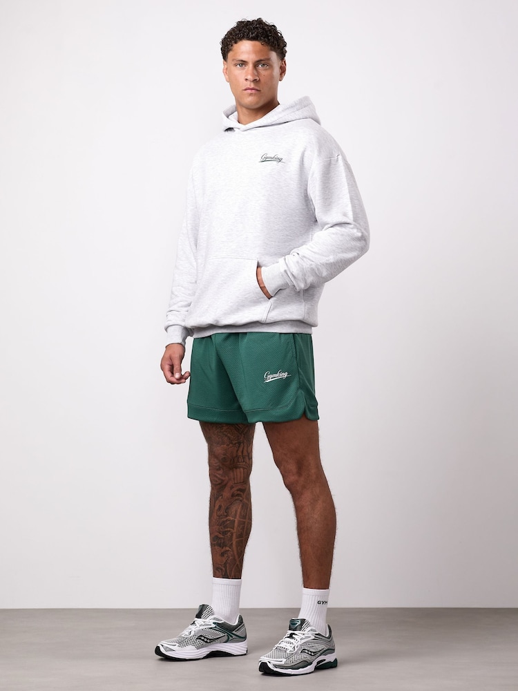 Gym King Grey College Lightweight Hoodie - Image 1 of 3