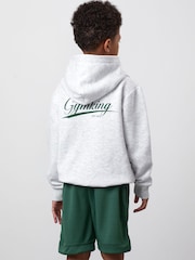 Gym King Grey Mini College Lightweight Hoodie - Image 2 of 3