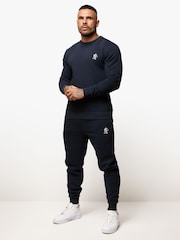 Gym King Blue Fundamental Fleece Crew - Image 1 of 4