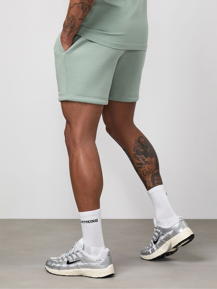 Vert - Short linéaire fondamental Gym King - Image 2 de 4