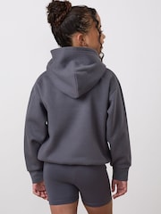 Gym King Grey Junior Shadow Relaxed Fit Hoodie - Image 2 of 4