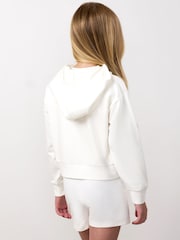 Gym King White Junior Victory Boxy Full Zip Hoodie - Image 2 of 4